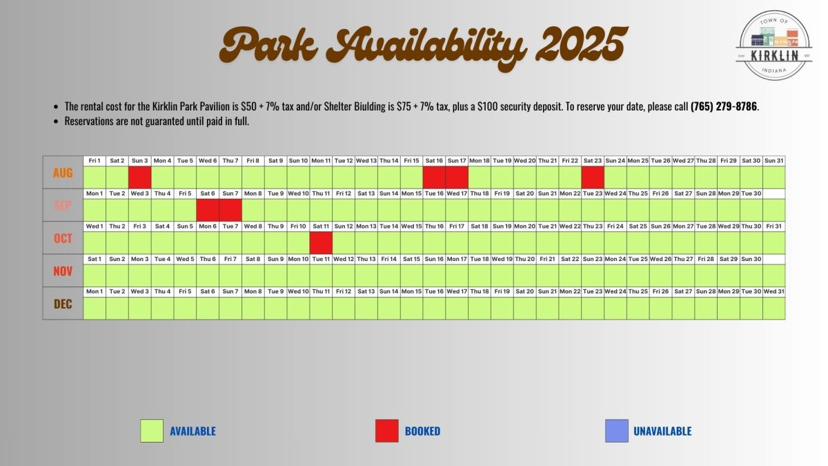 Park booking