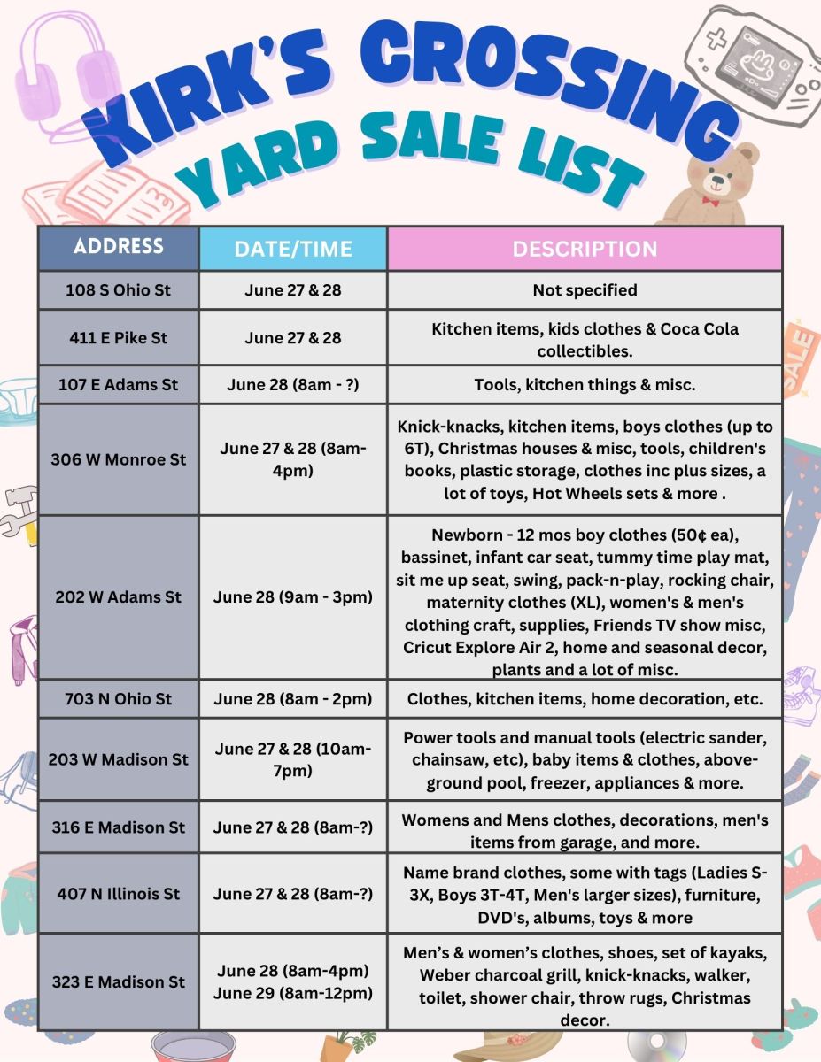 YARD SALE
